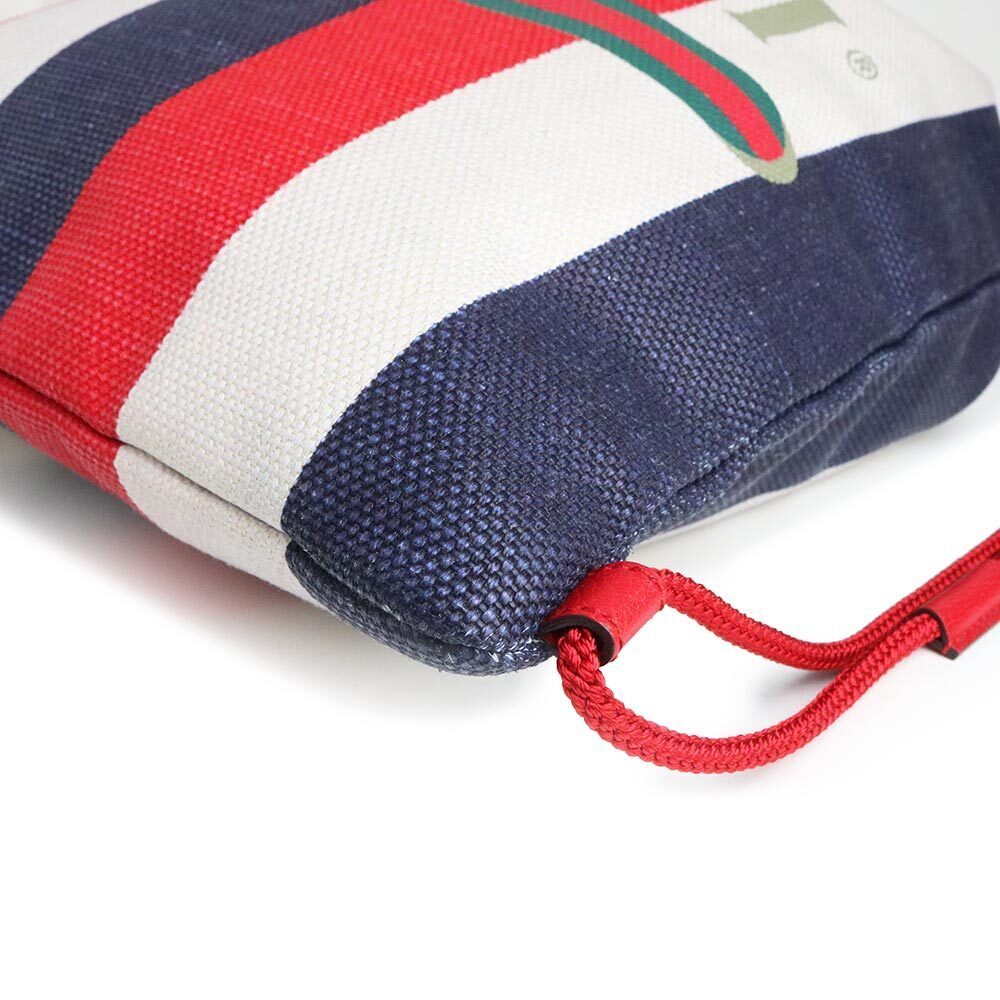 Gucci Drawstring Backpack Daypack Leather Multico… - image 8